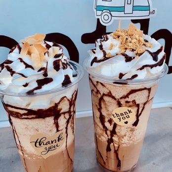 Scully's Coffee Camper - two ice cream sundaes - Coffee & Tea Near Me - Golden, Colorado Scully's Coffee Camper - two ice cream sundaes - Coffee & Tea Near Me - Golden, Colorado