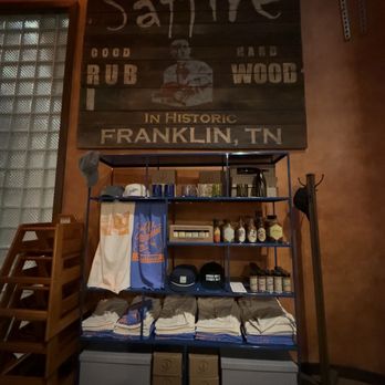 Saffire Restaurant - indoor merch area - New American Near Me - Franklin, Tennessee Saffire Restaurant - indoor merch area - New American Near Me - Franklin, Tennessee