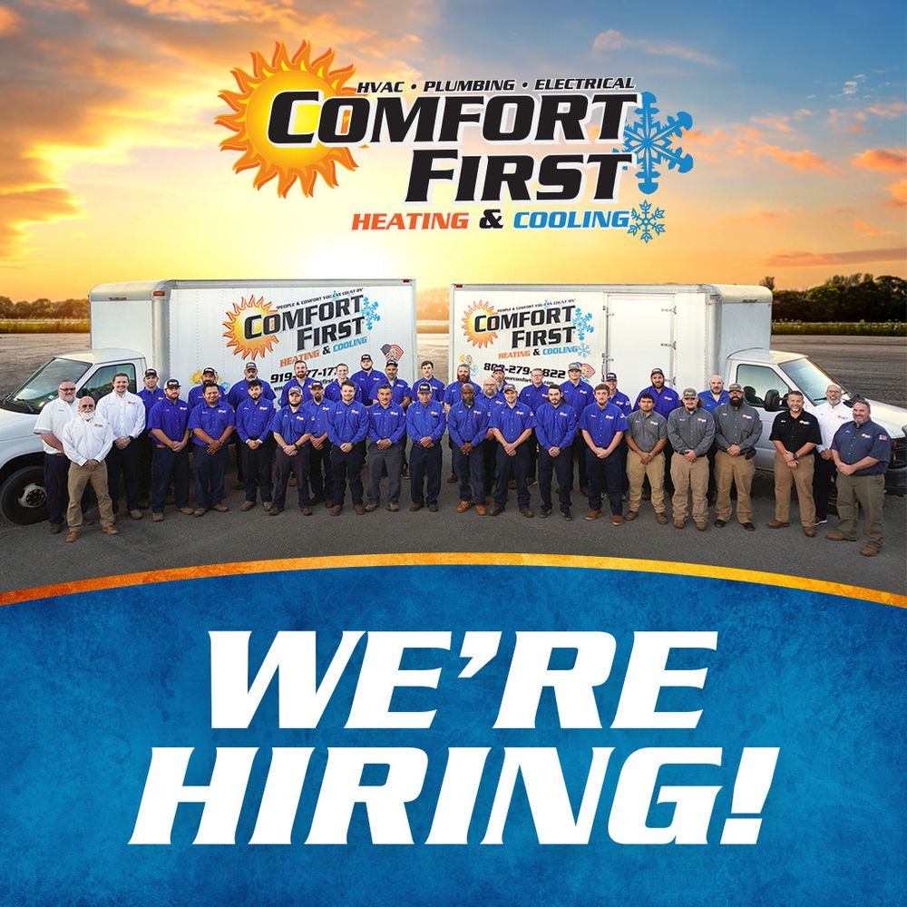 Slide of Comfort First Heating and Cooling