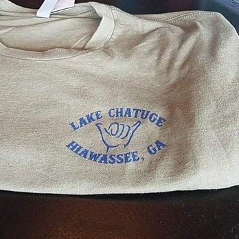 Sand Bar & Grille - New cool shirt I bought in gift shop - New American Near Me - Hiawassee, Georgia