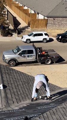 Gallegos Roofing Logo