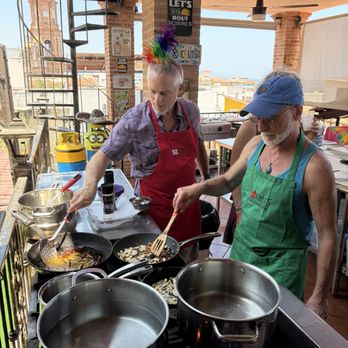 Gaby's - Frying up peppers - Mexican Near Me - Puerto Vallarta, JAL