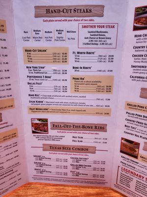 Menu photo 7 Texas Roadhouse Union City, CA