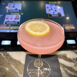 Polaris Bar at Green Valley Ranch Casino - Best cosmo off the strip! Thanks to lovely Rosemary. Best server ever!!! She has skills.