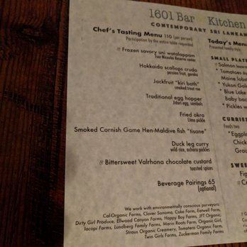 1601 Bar & Kitchen - Asian Fusion Near Me - San Francisco, California 1601 Bar & Kitchen - Asian Fusion Near Me - San Francisco, California