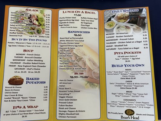 Menu photo 2 Bagels Galore Hudson, FL