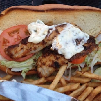 Lucky's 13 Pub - Blackened Walleye Sandwich - Gastropubs Near Me - Fargo, North Dakota Lucky's 13 Pub - Blackened Walleye Sandwich - Gastropubs Near Me - Fargo, North Dakota