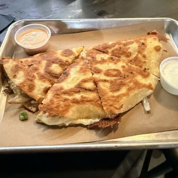 Lost & Found Rooftop Bar - Steak quesadilla - Sports Bars Near Me - New Braunfels, Texas