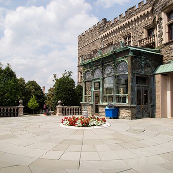 Arcadia University - Two beautiful outdoor patios on either side of the Castle. - Colleges & Universities Near Me - Glenside, Pennsylvania