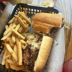 9 East Taphouse - Cheese steak- the one good thing we had