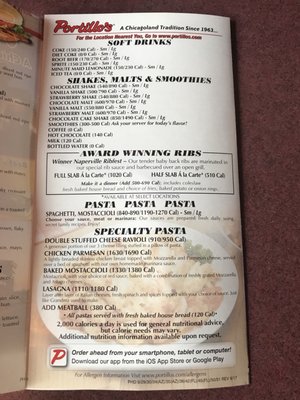 Menu photo 5 Portillo's Merrillville Merrillville, IN