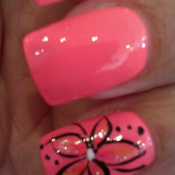 Pink Polish - Love my nails ... - Nail Salons Near Me - Okatie, South Carolina