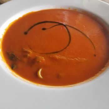 Thyme - Delicious Tomato Basil Soup - New American Near Me - Roslyn, New York Thyme - Delicious Tomato Basil Soup - New American Near Me - Roslyn, New York