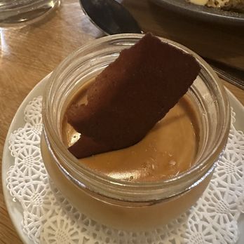 Chez Rosa - Caramel Pot de creme - French Near Me - Kennebunk, Maine
