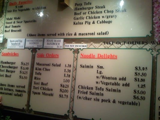 Aloha Specialties by null