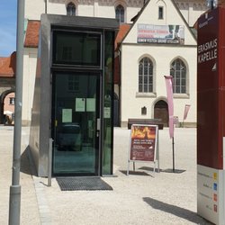 Erasmuskapelle - Eingang zur Schauraumkapelle