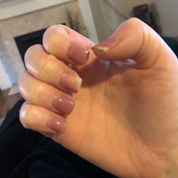 Vip Nails and Spa - Botched dip manicure - Nail Salons Near Me - Lake Stevens, Washington