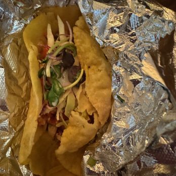 Camino - Ensenada Fish Tacos. (After unwrapping) - Mexican Near Me - Pittsburgh, Pennsylvania