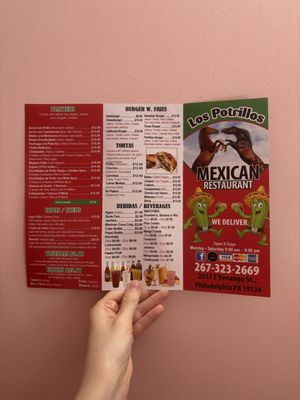 Menu photo 1 Los Potrillos Philadelphia, PA Menu photo 1 Los Potrillos Philadelphia, PA