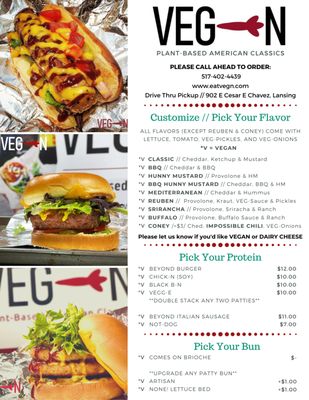 Menu photo 3 VEG-N Okemos, MI