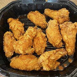 Sauceless wings