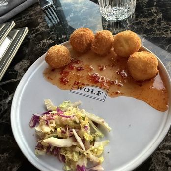 Wolf by Vanderpump at Caesars Republic Scottsdale - Goat cheese balls - Cocktail Bars Near Me - Scottsdale, Arizona Wolf by Vanderpump at Caesars Republic Scottsdale - Goat cheese balls - Cocktail Bars Near Me - Scottsdale, Arizona