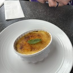 Crème brûlée- yummy!