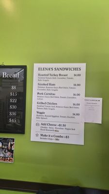 Menu photo 3 Elena's Bread San Francisco, CA Menu photo 3 Elena's Bread San Francisco, CA