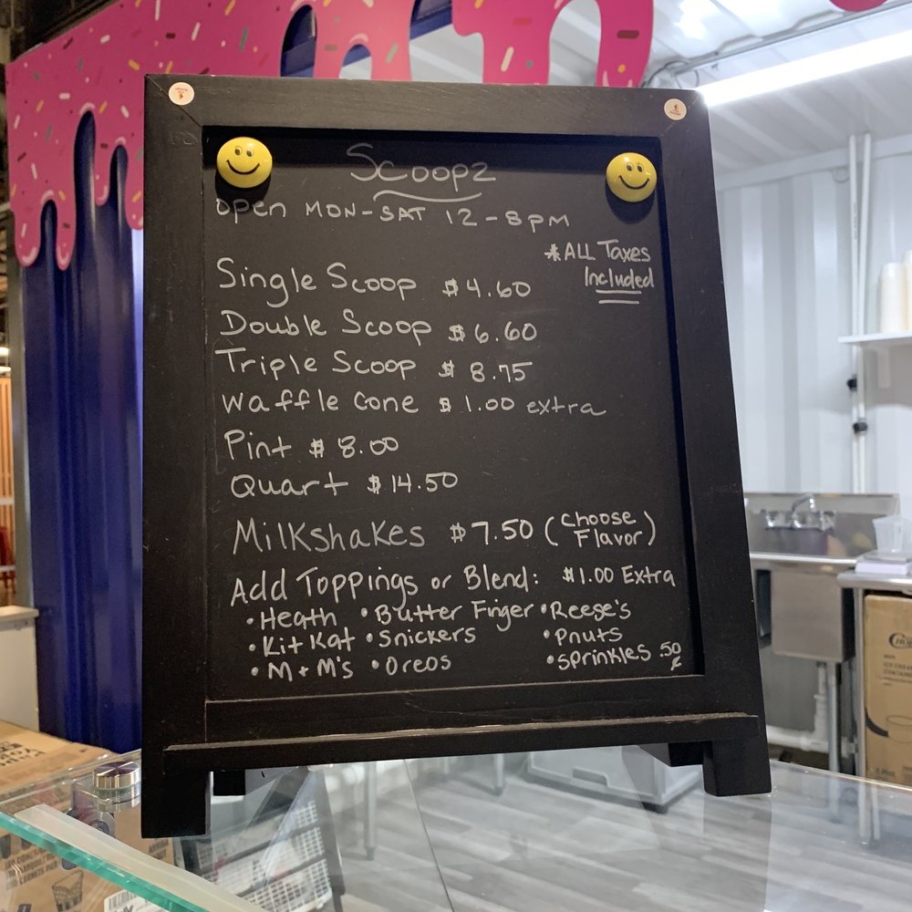 Scoopz Ice Cream - Prices and sizes! - Ice Cream & Frozen Yogurt Near Me - Indianapolis, Indiana