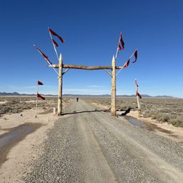 The welcome gate to OUTPOST X The welcome gate to OUTPOST X