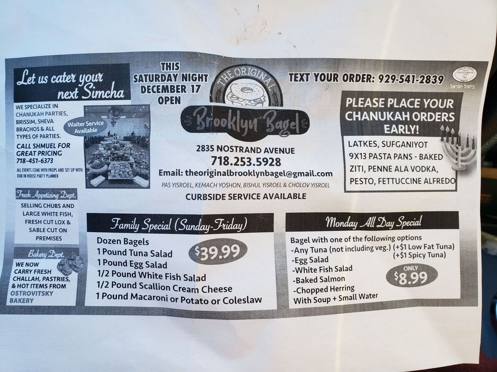 ORIGINAL BROOKLYN BAGEL Updated August 2024 14 Photos & 39 Reviews