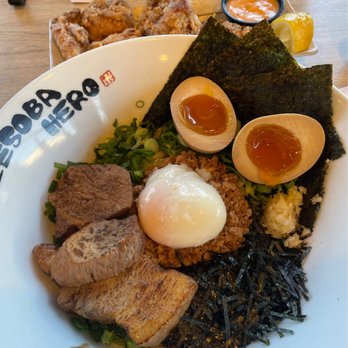 Mazesoba Hero - Non-spicy Champion Mazesoba ($17.99) - Ramen Near Me - Walnut, California Mazesoba Hero - Non-spicy Champion Mazesoba ($17.99) - Ramen Near Me - Walnut, California