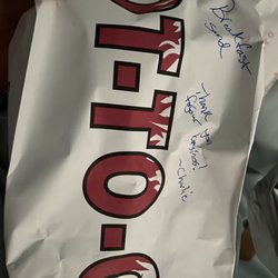 Sweeter With Fiedler - A note written on the foil wrapper from Charlie. Very sweet.