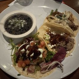 Ahi Tuna** steak taco and Duck* taco Ahi Tuna** steak taco and Duck* taco