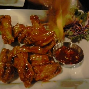 Sabhai Thai - Chicken wing app - $10, tastes like sweet n sour pork...with a kick! - Thai Near Me - Victoria, British Columbia Sabhai Thai - Chicken wing app - $10, tastes like sweet n sour pork...with a kick! - Thai Near Me - Victoria, British Columbia