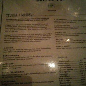 Coffee Pot - Drinks menu - Sushi Bars Near Me - Rome, RM