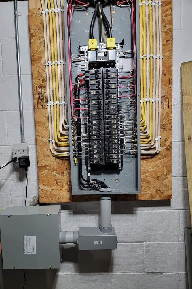 Slide of Common Electrical Services