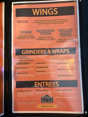 Menu photo 2 Randy's Wooster Street Pizza Manchester, CT