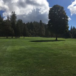 Clouds over the eighth fairway