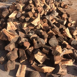 Focal Point Discount Landscape - Year aged almond wood. 250 $ cord