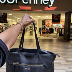 Here is my nice black tote I carried through out you horrible store