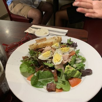 Bacon - Cobb salad has nice chunks of meat, fresh eggs and of course bacon!! - Breakfast & Brunch Near Me - Novato, California