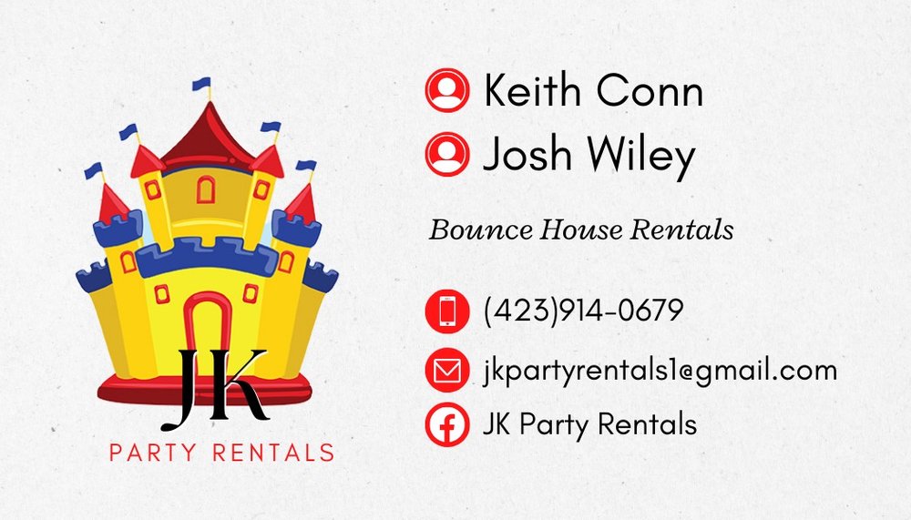 JK PARTY RENTALS Johnson City, Tennessee Bounce House Rentals