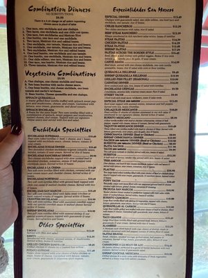 Menu photo 1 San Marcos Mexican Restaurant Winnsboro, LA Menu photo 1 San Marcos Mexican Restaurant Winnsboro, LA