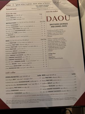 Menu photo 8 Ruth's Chris Steak House Worcester, MA