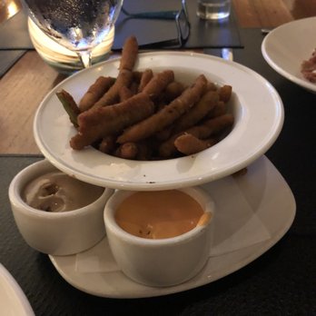 Avalon Grille - These Fried Green Beans are yummy! - New American Near Me - Avalon, California