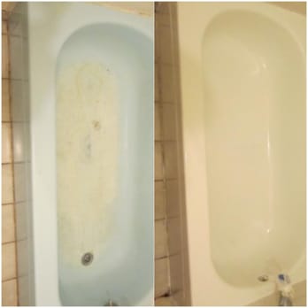 Rapid Reglazing - Before & After - Refinishing Services Near Me Rapid Reglazing - Before & After - Refinishing Services Near Me
