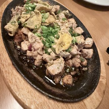 Istorya - Sizzling Salmon Sisig - Filipino Near Me - Las Vegas, Nevada