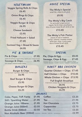 Menu photo 3 Micky's Fish Bar London, XGL Menu photo 3 Micky's Fish Bar London, XGL