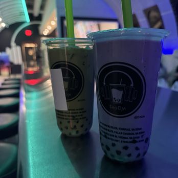TeaDM Lounge - Green Thai Milk Tea Call me Ubae (steamed Ube snow) - Bubble Tea Near Me - Falls Church, Virginia